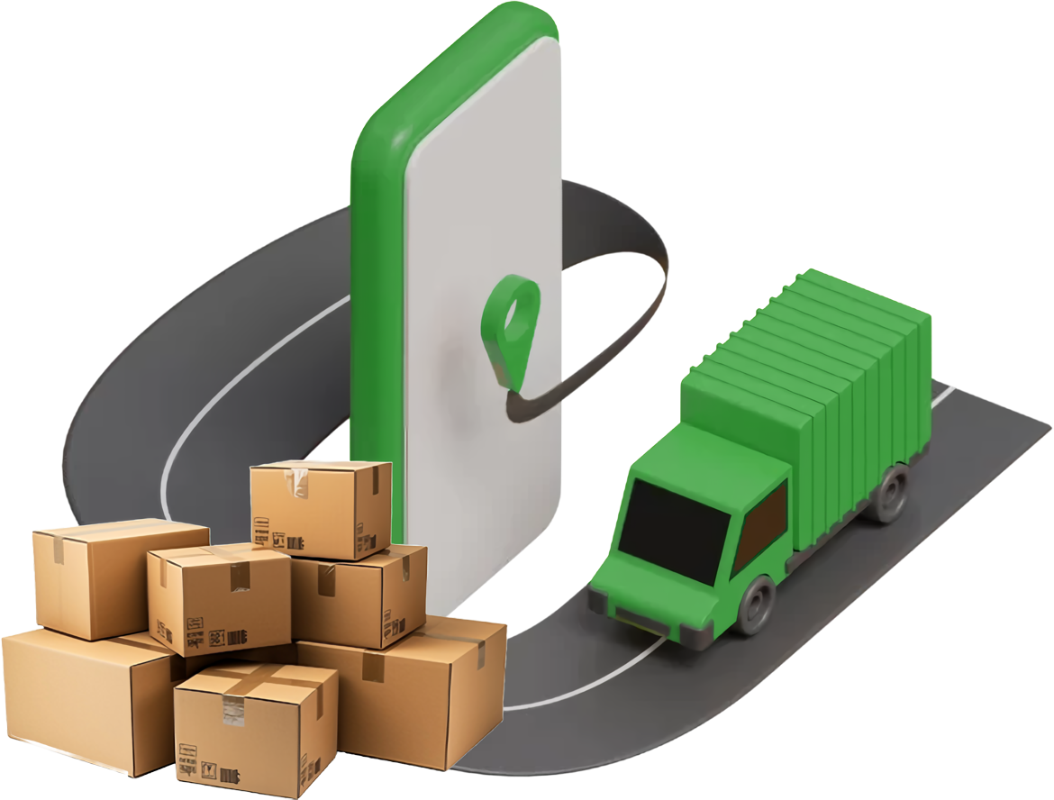 Ilustração de rastreamento